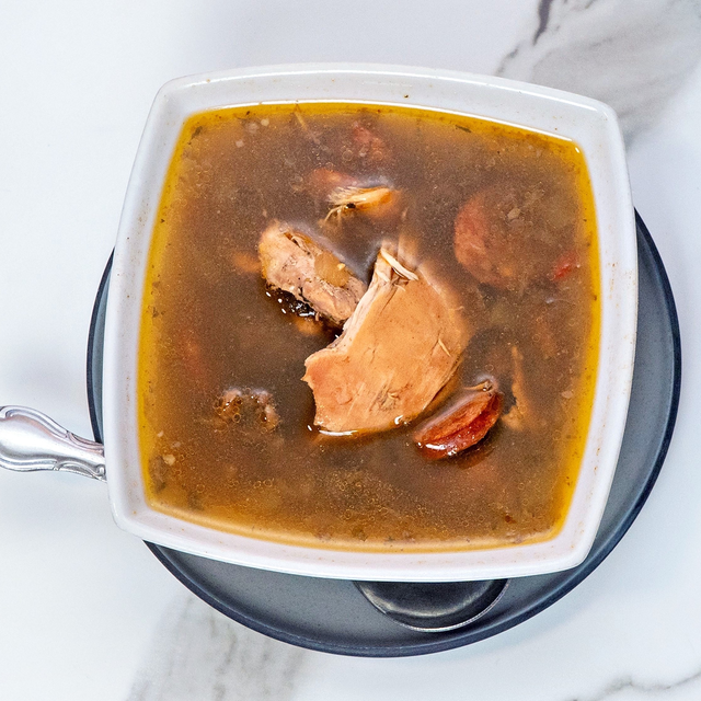 Chicken & Andouille Gumbo.